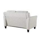 Canapé deux places Harper en tissu beige de Lifestyle Solutions