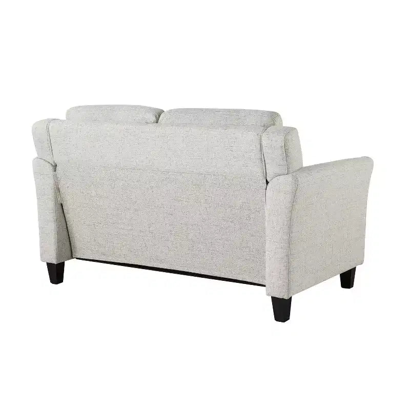 Canapé deux places Harper en tissu beige de Lifestyle Solutions