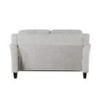 Canapé deux places Harper en tissu beige de Lifestyle Solutions