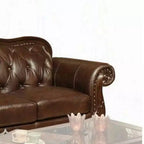 Canapé Anondale 239 cm : Classique capitonné, accoudoirs roulés - Acme Furniture