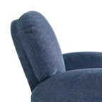 Relax-A-Lounger Martini Fauteuil Inclinable Pivotant et à Bascule Tissé Bleu
