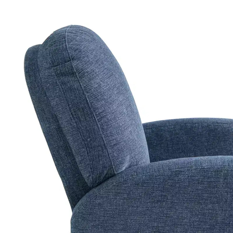 Relax-A-Lounger Martini Fauteuil Inclinable Pivotant et à Bascule Tissé Bleu