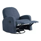 Relax-A-Lounger Martini Fauteuil Inclinable Pivotant et à Bascule Tissé Bleu