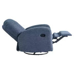 Relax-A-Lounger Martini Fauteuil Inclinable Pivotant et à Bascule Tissé Bleu
