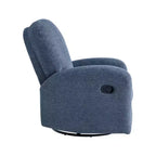 Relax-A-Lounger Martini Fauteuil Inclinable Pivotant et à Bascule Tissé Bleu