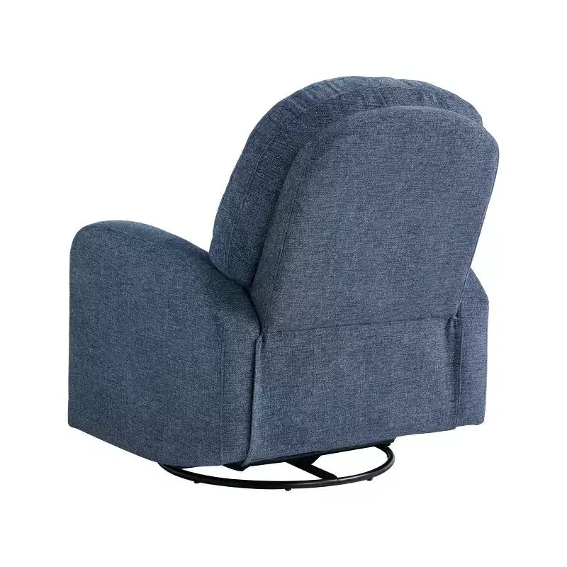 Relax-A-Lounger Martini Fauteuil Inclinable Pivotant et à Bascule Tissé Bleu