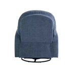 Relax-A-Lounger Martini Fauteuil Inclinable Pivotant et à Bascule Tissé Bleu