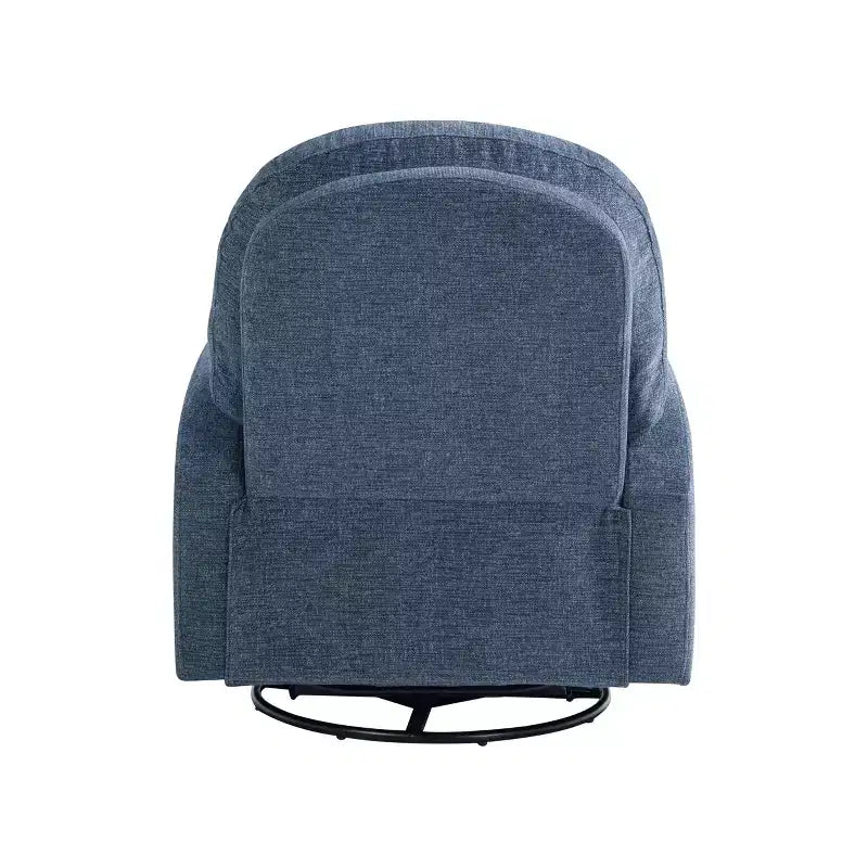 Relax-A-Lounger Martini Fauteuil Inclinable Pivotant et à Bascule Tissé Bleu
