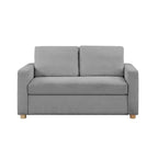 Serta Aurora Convertible Sofa GrayBoucle