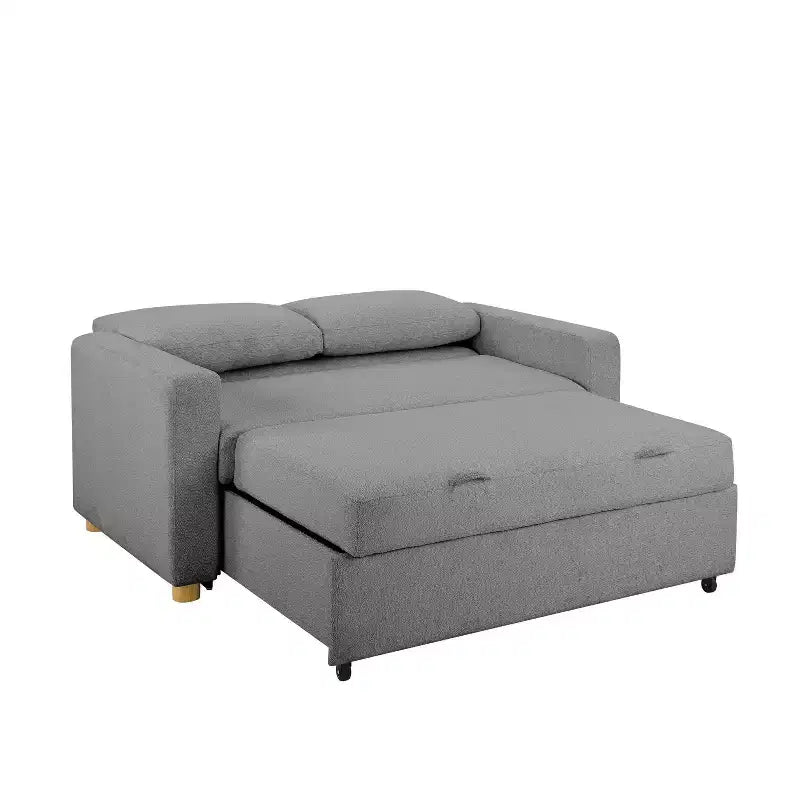 Serta Aurora Canapé convertible Bouclé Gris