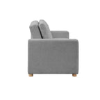 Serta Aurora Canapé convertible Bouclé Gris