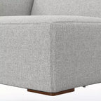 Module accoudoir gauche WyndenHall Biggs gris pâle