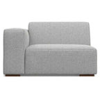 Module accoudoir gauche WyndenHall Biggs gris pâle