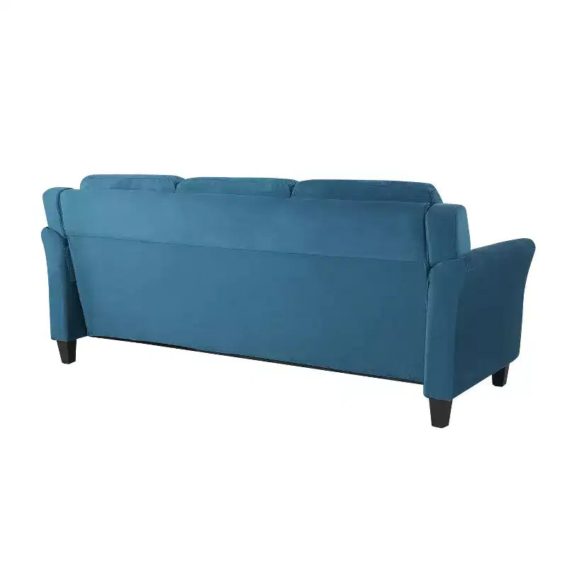 Lifestyle Solutions Canapé Harper Velours Bleu