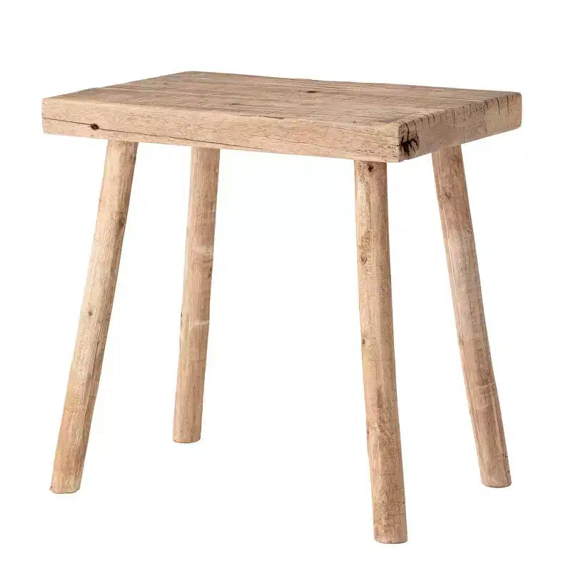 Table d'appoint en bois recyclé naturel Storied Home