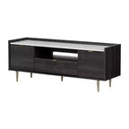 Commode 5 tiroirs South Shore Versa Érable gris : fini laminé, cadre en panneaux de particules, quincaillerie antibasculement