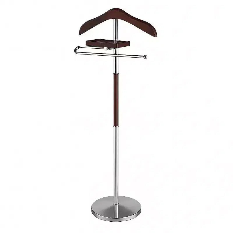 Oxford Ii Valet - Finition Chrome et Noyer - Proman Products