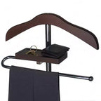 Oxford Ii Valet - Finition Chrome et Noyer - Proman Products