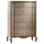 Commode Chelmsford 96,5 cm Taupe antique - Acme Furniture : 5 tiroirs, aucun assemblage requis, gain de place