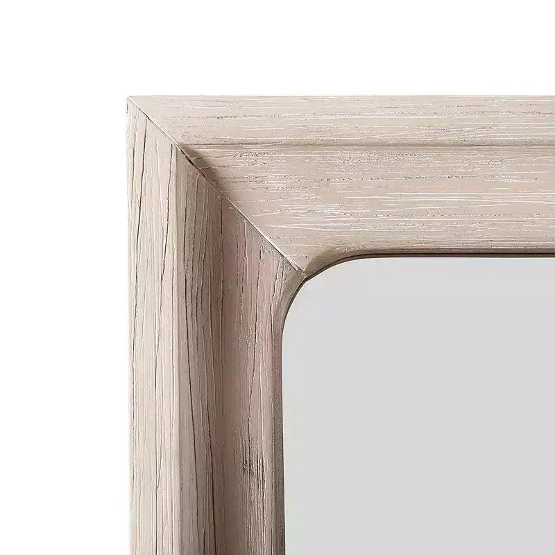 HOMES: Inside + Out Commode et miroir Neovesi 2 pièces chêne Boho 7 tiroirs