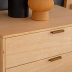 Linon Reid Commode 4 tiroirs Naturel