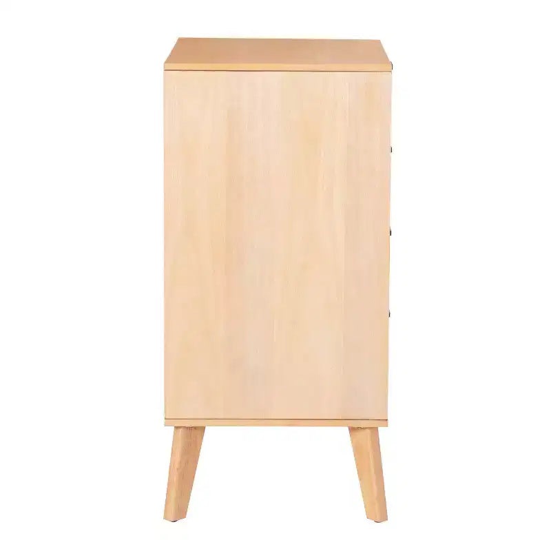 Linon Reid Commode 4 tiroirs Naturel
