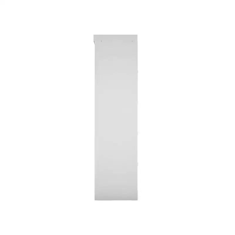 Lot de 3 placards Manhattan Comfort Mulberry Open 3 sections blanc : composite MDF, 12 étagères, 6 tiroirs