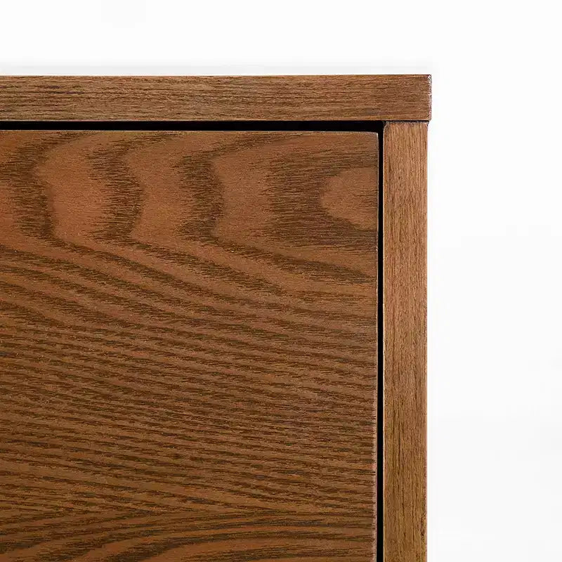 COMMODES : Intérieur + Extérieur Commode 6 tiroirs Riverstone Mid-Century Modern avec système anti-basculement Noyer