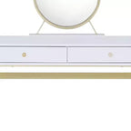 Coiffeuse Coleen Acme Furniture Blanc/Or