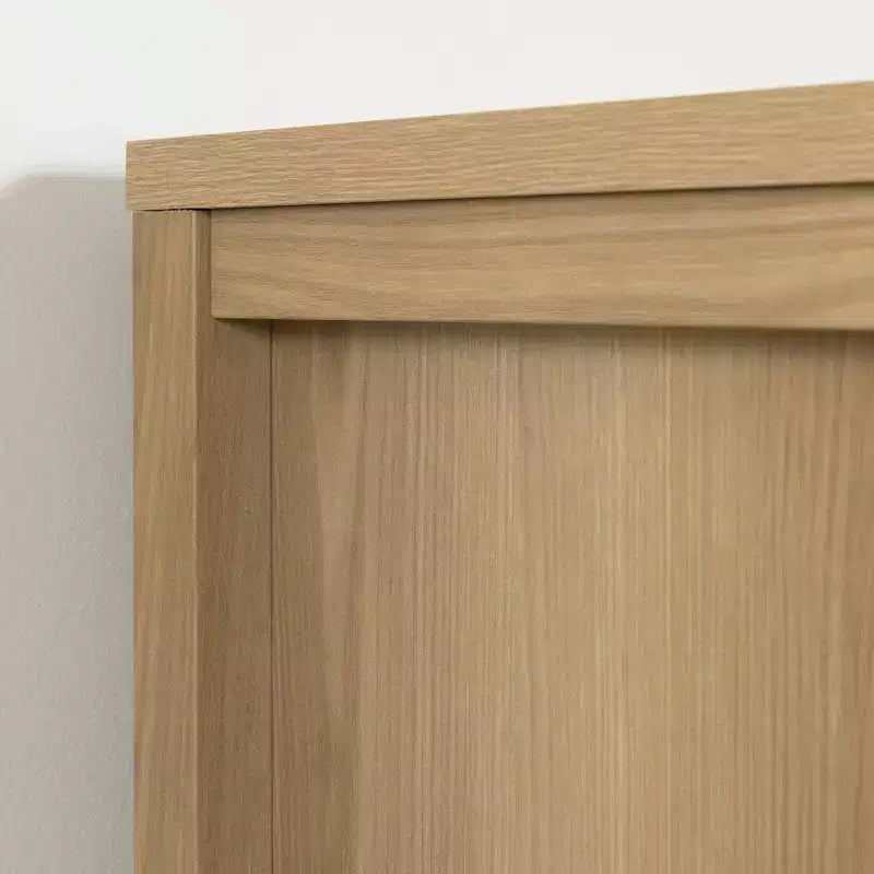 Commode 5 tiroirs South Shore Gravity Frêne naturel : Rangement vertical, Fini stratifié, Meuble de chambre à coucher