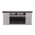 TV Stand for TVs up to 50" Saw Cut Off White - Home Essentials