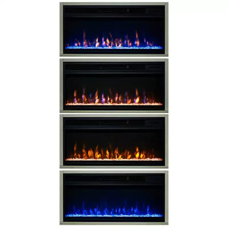 Meuble TV pour téléviseurs jusqu'à 50" aspect bois de sciage blanc cassé - Home Essentials