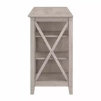 Meuble TV haut Key West pour téléviseurs jusqu'à 70", gris délavé - Bush Furniture