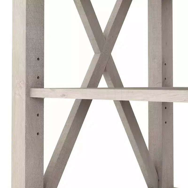 Meuble TV haut Key West pour téléviseurs jusqu'à 70", gris délavé - Bush Furniture