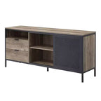 Meuble TV Nantan d'Acme Furniture pour téléviseurs jusqu'à 60 po Chêne rustique/Finition noire