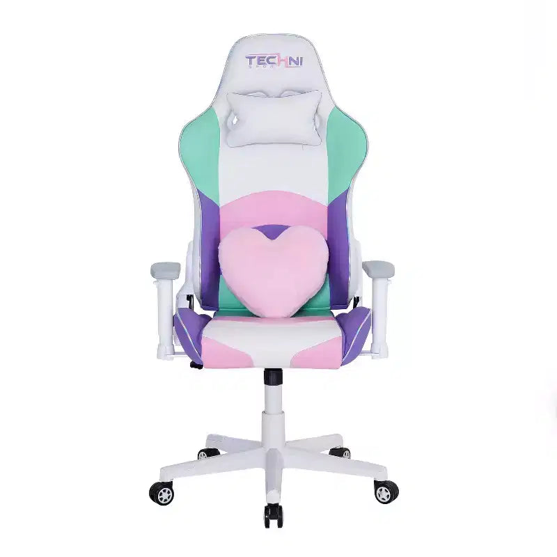 Fauteuil de gaming de bureau Kawaii - Techni Sport