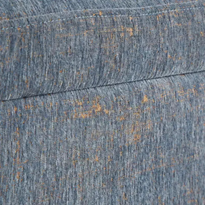 Banc LumiSource Daniella Or/Tissu Bleu