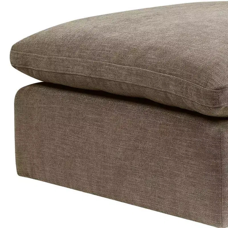 Poufs et bancs Naveen 37" lin kaki - Acme Furniture