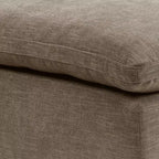 Poufs et bancs Naveen 37" lin kaki - Acme Furniture