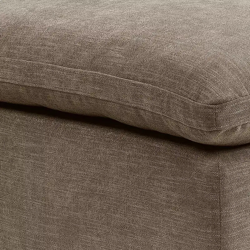 Poufs et bancs Naveen 37" lin kaki - Acme Furniture