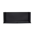 Banc de rangement rembourré en similicuir et bois massif Linon 44,5 po Carlton Noir : Ottoman d'entrée, Organisateur de chaussures