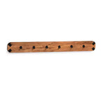 Banc en bois à bords francs Ryegate de 48 po avec crochets muraux – Meubles Alaterre : Cadre en métal industriel, ensemble d’entrée de 2 pièces