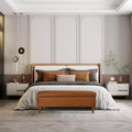 Storied Home Atley Storage Bench Brown