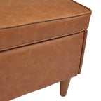 Banc de rangement Atley Storied Home Marron