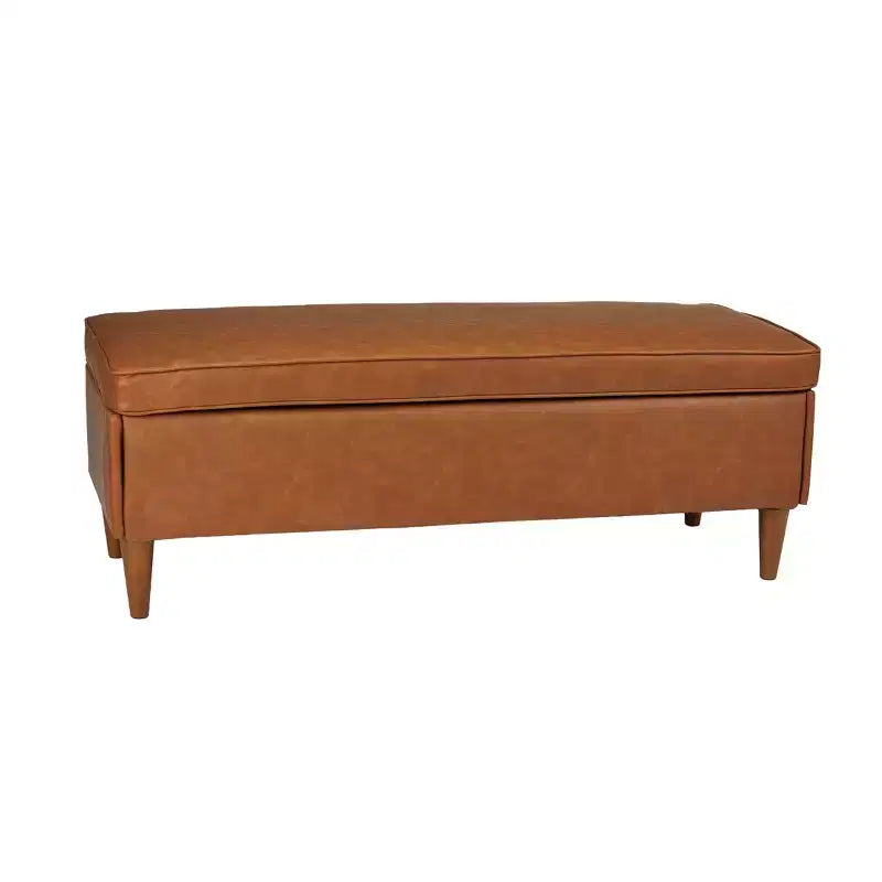 Banc de rangement Atley Storied Home Marron