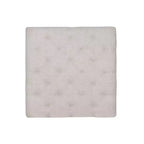 Pouf de rangement carré Linon Madeleine, naturel