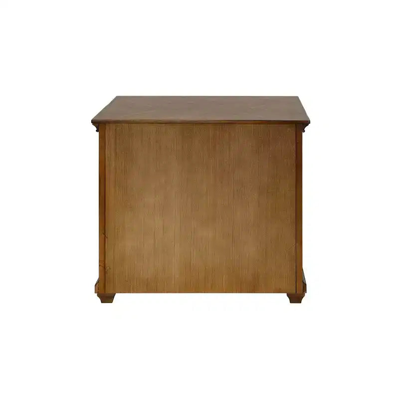 Classeur latéral en bois traditionnel Porter Marron - Martin Furniture : 2 tiroirs, aucun assemblage requis, 34"L x 22"P x 30"H