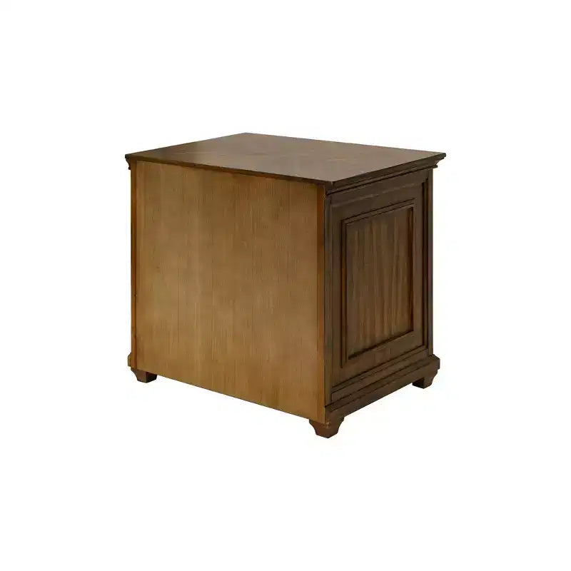 Classeur latéral en bois traditionnel Porter Marron - Martin Furniture : 2 tiroirs, aucun assemblage requis, 34"L x 22"P x 30"H