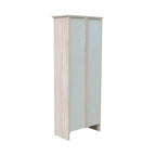 Bibliothèque Shaker 60"x24" non finie - International Concepts : 5 niveaux, bois d'hévéa, dos fermé, étagères réglables