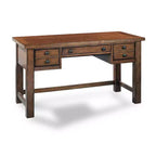 Bureau de direction Tahoe - Érable vieilli - Home Styles : Milieu du siècle moderne, cadre en bois dur, tiroirs de rangement